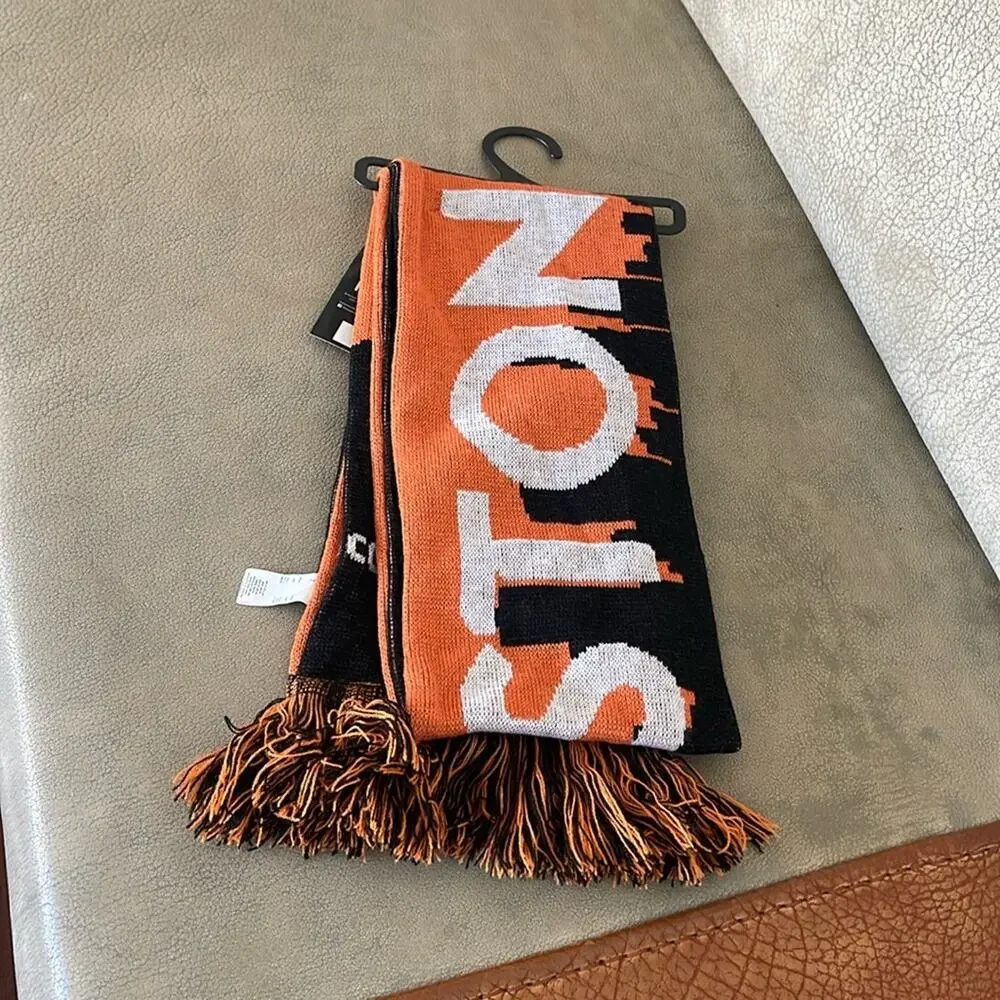 Houston Copa America Centenario Scarf USA 2016  Soccer Collectibles Orange Black